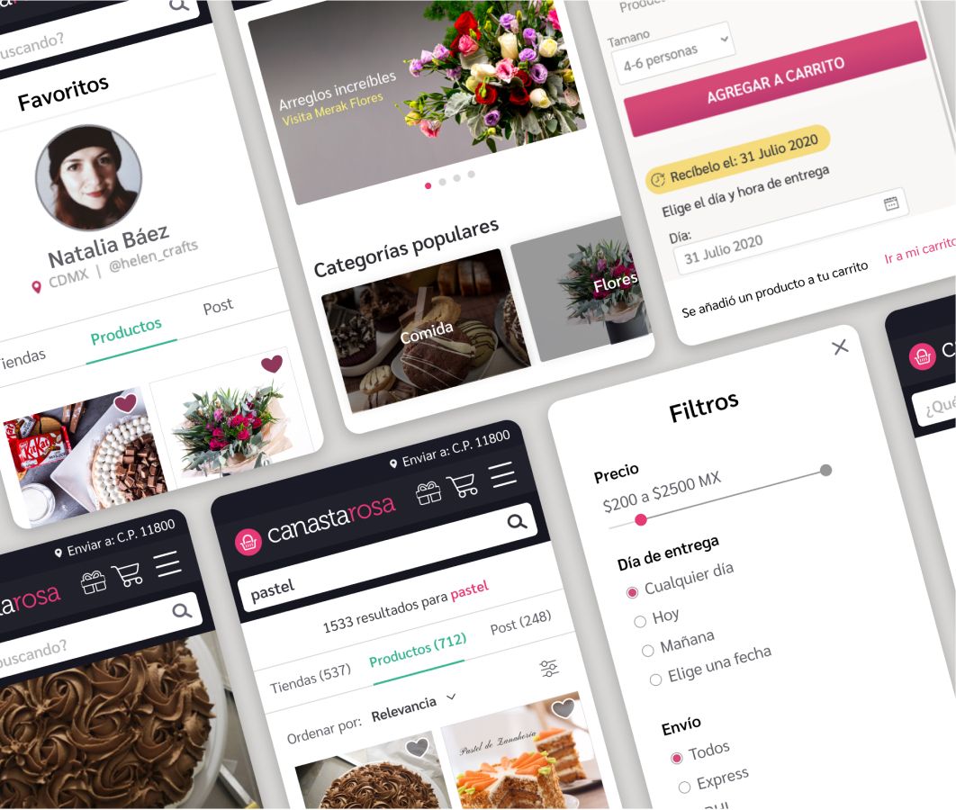 An image depicting: MIJO in different screens..